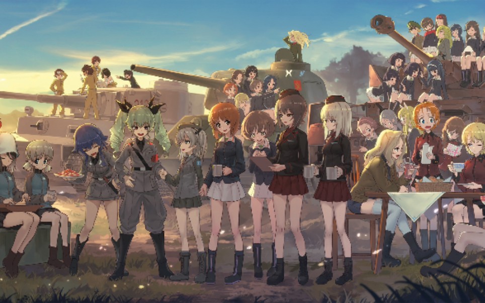 少女与战车OVA宴会战争图片