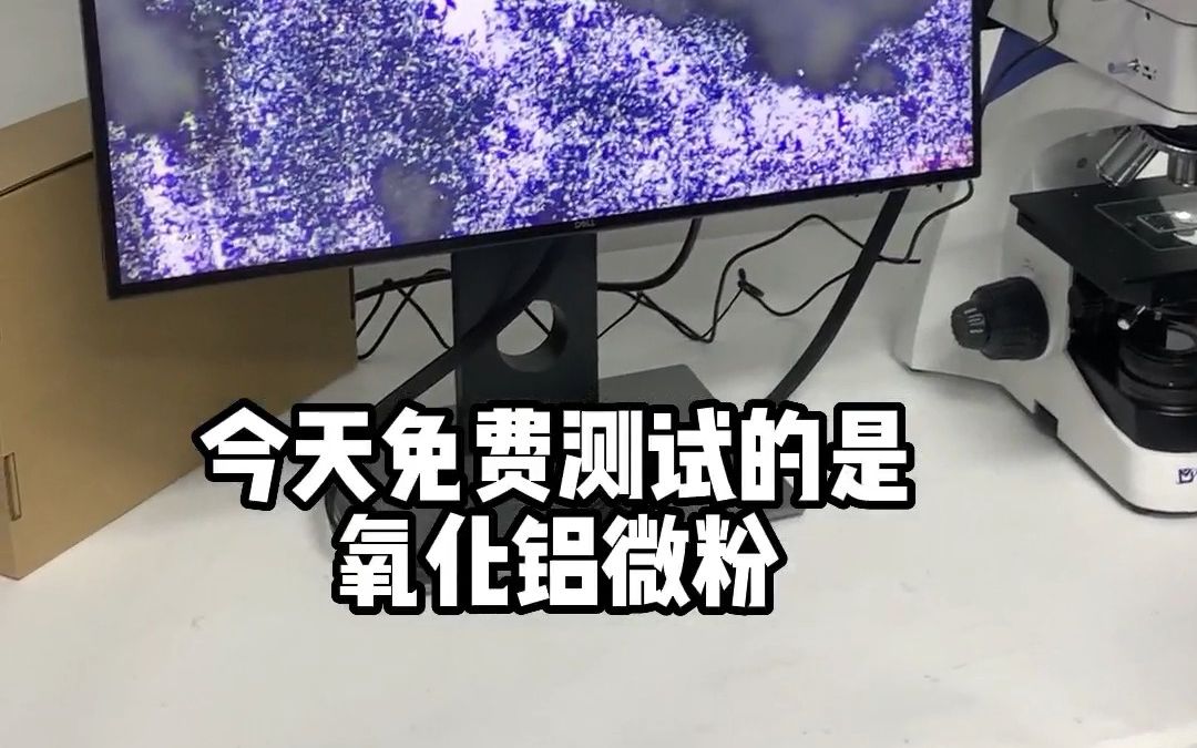 显微镜免费测样氧化铝微粉哔哩哔哩bilibili