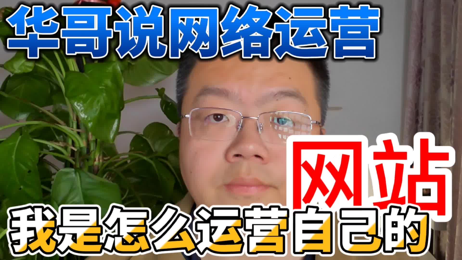 我是怎么运营自己的网站的哔哩哔哩bilibili