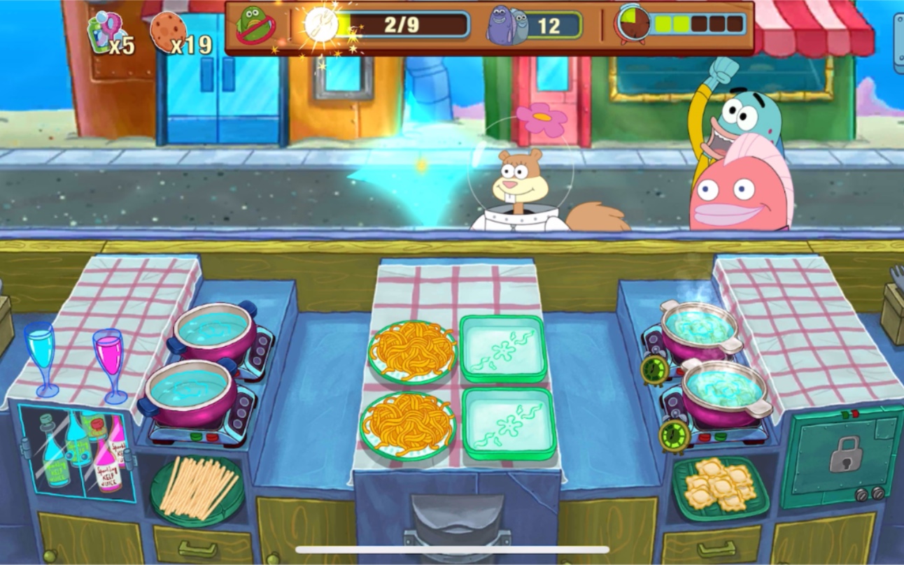 海绵宝宝汉堡餐厅游戏图片