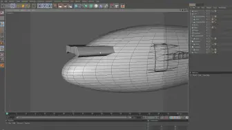 Download Video: C4D制作波音777客机建模教程