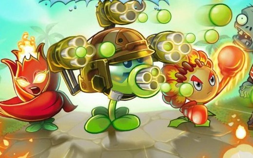 pvz2自创植物 香水花图片