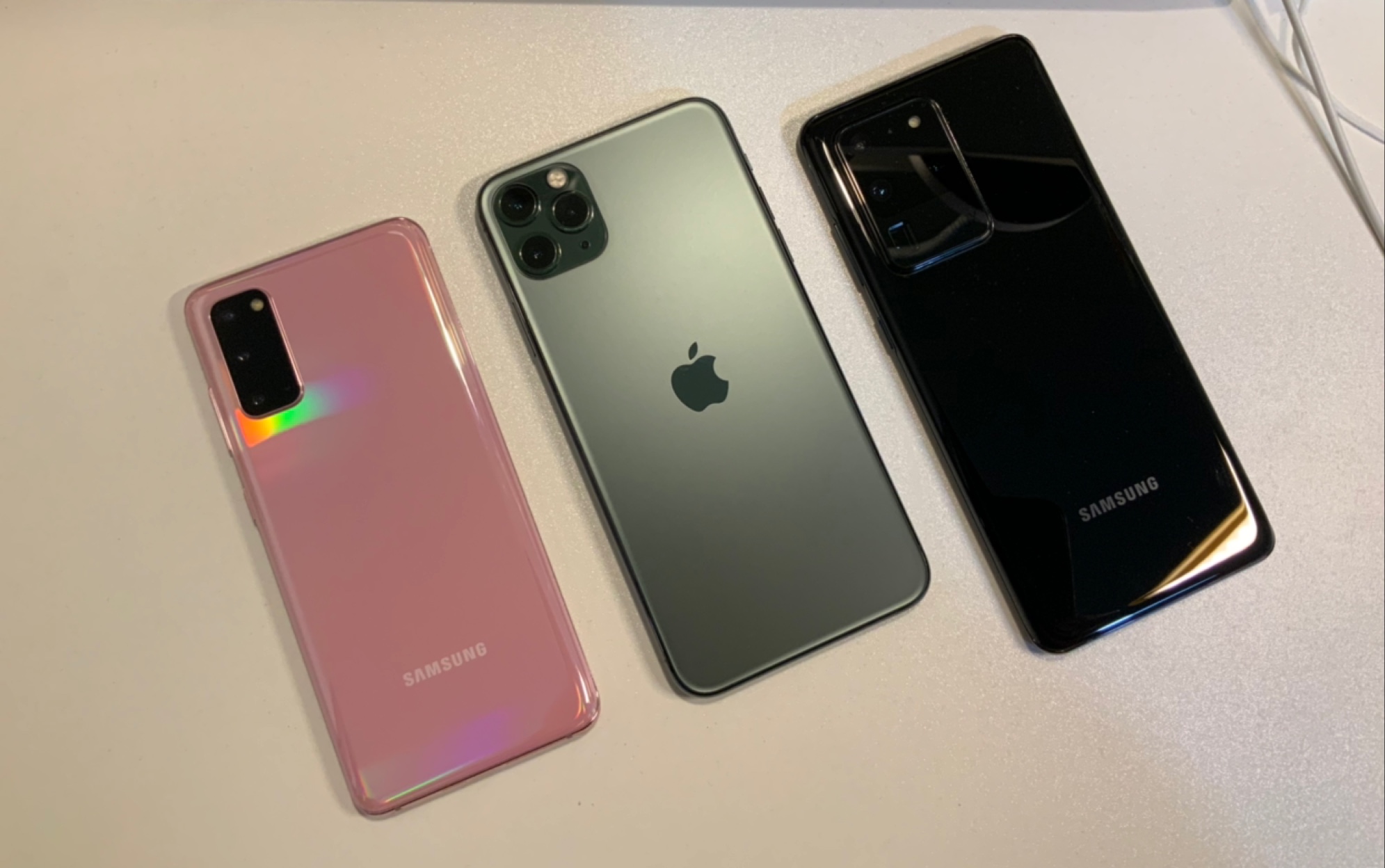 三星s20国行猛男色开箱