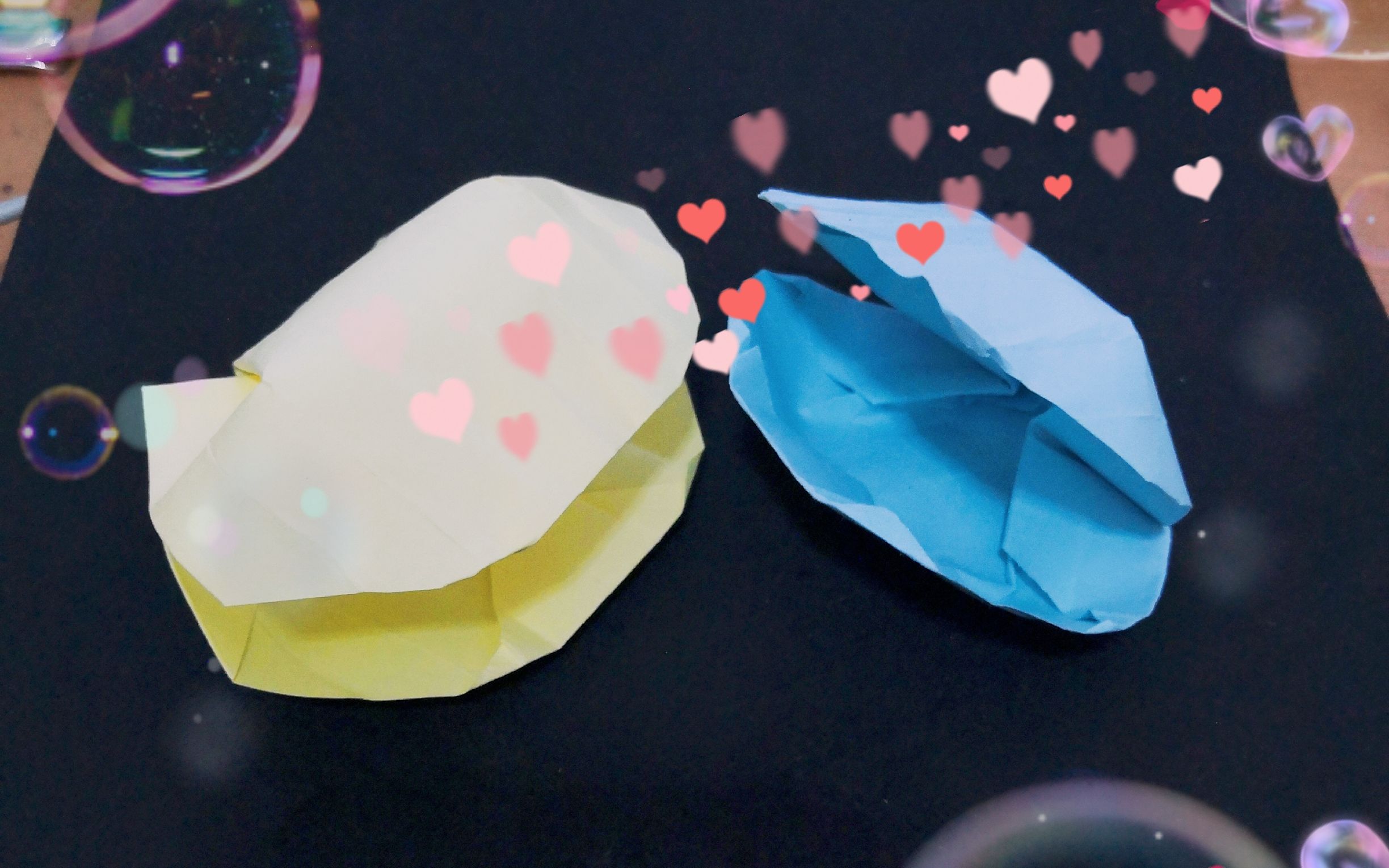 折纸贝壳的折纸教程