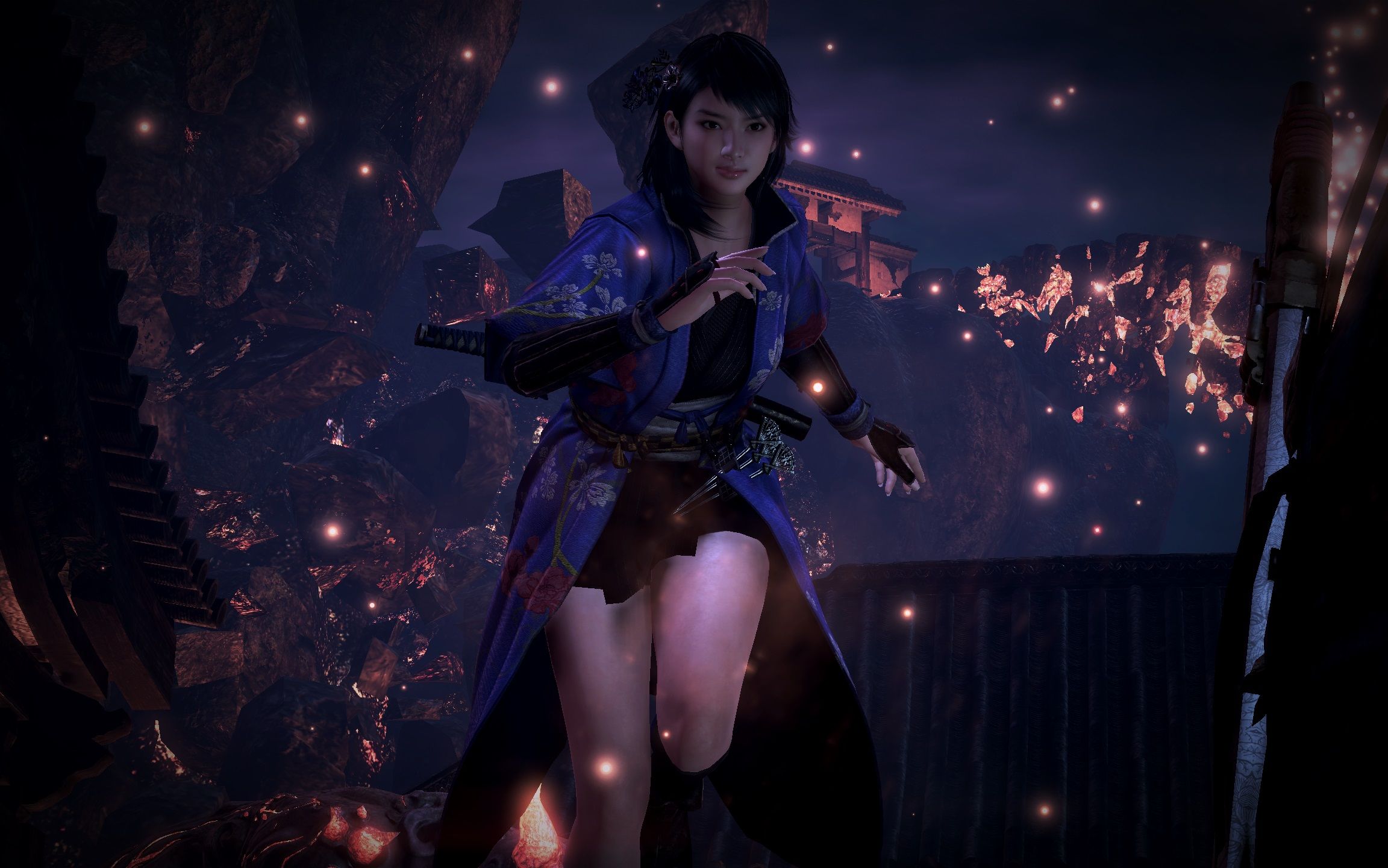 仁王1锁血版-二周目女角色换装【魔法重制45】