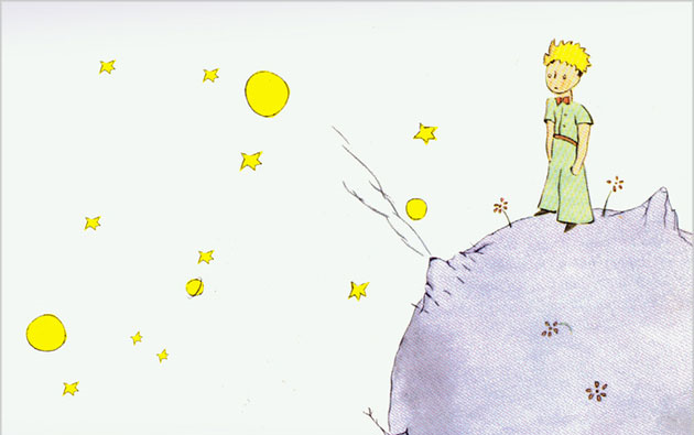 小王子纯英文阅读睡前小故事第一章