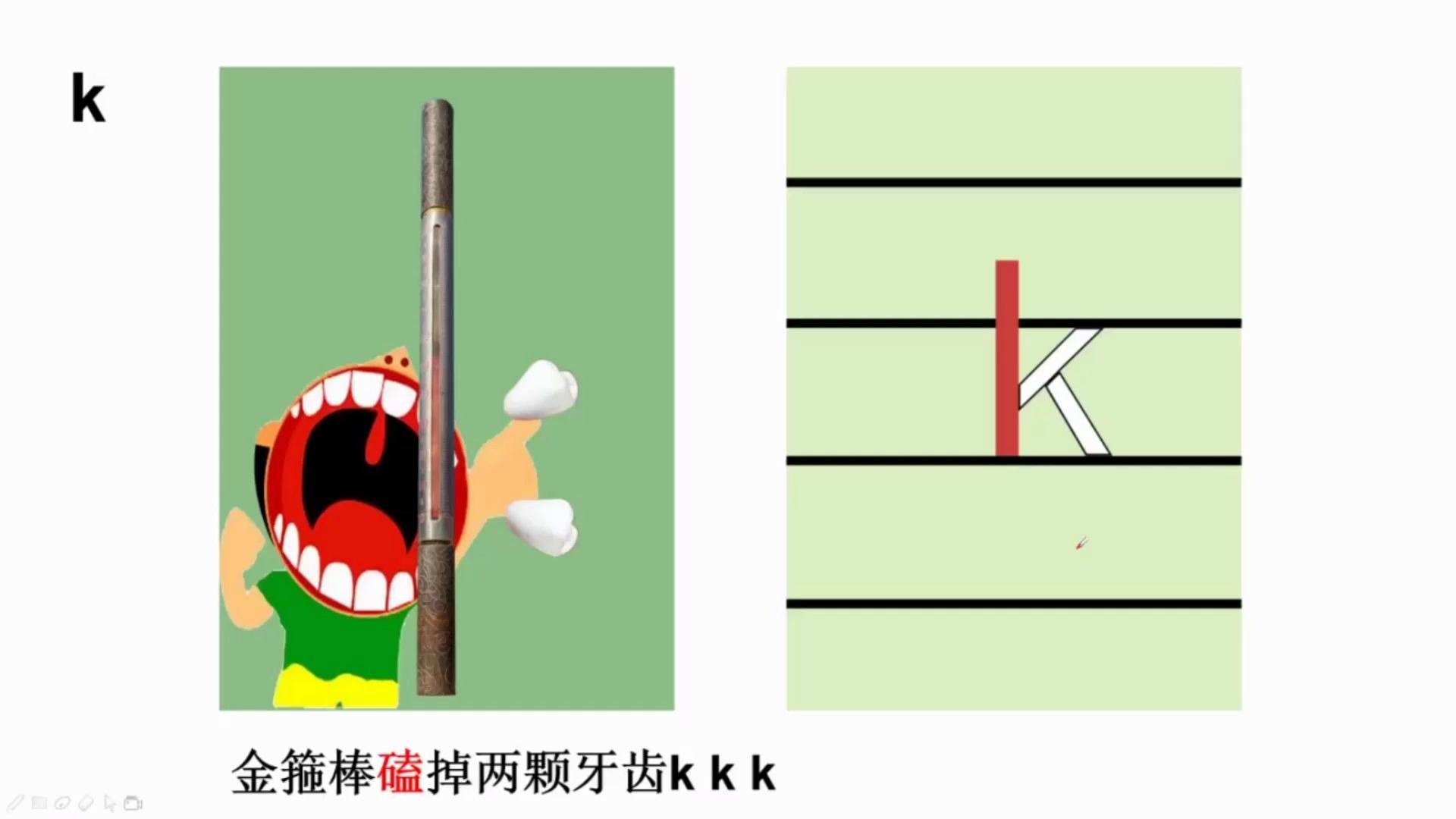 轻松学汉字:如何高效学拼音19 k象形记忆法