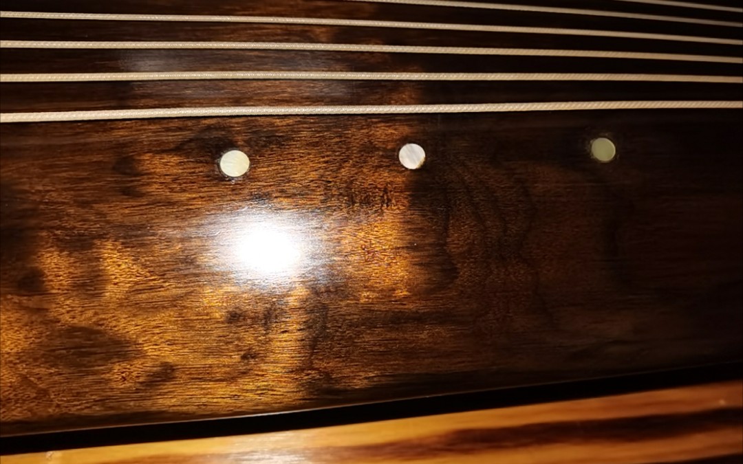 阴沉金丝楠木,丝弦古琴,音色绝美!