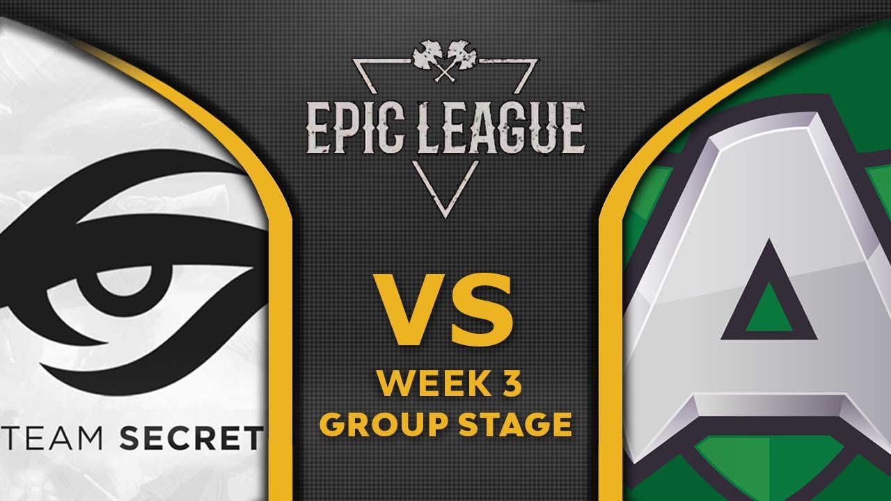 【震中杯联赛】SECRET vs ALLIANCE  GAME OF THE DAY!  EPIC LEAGUE 2020哔哩哔哩bilibili