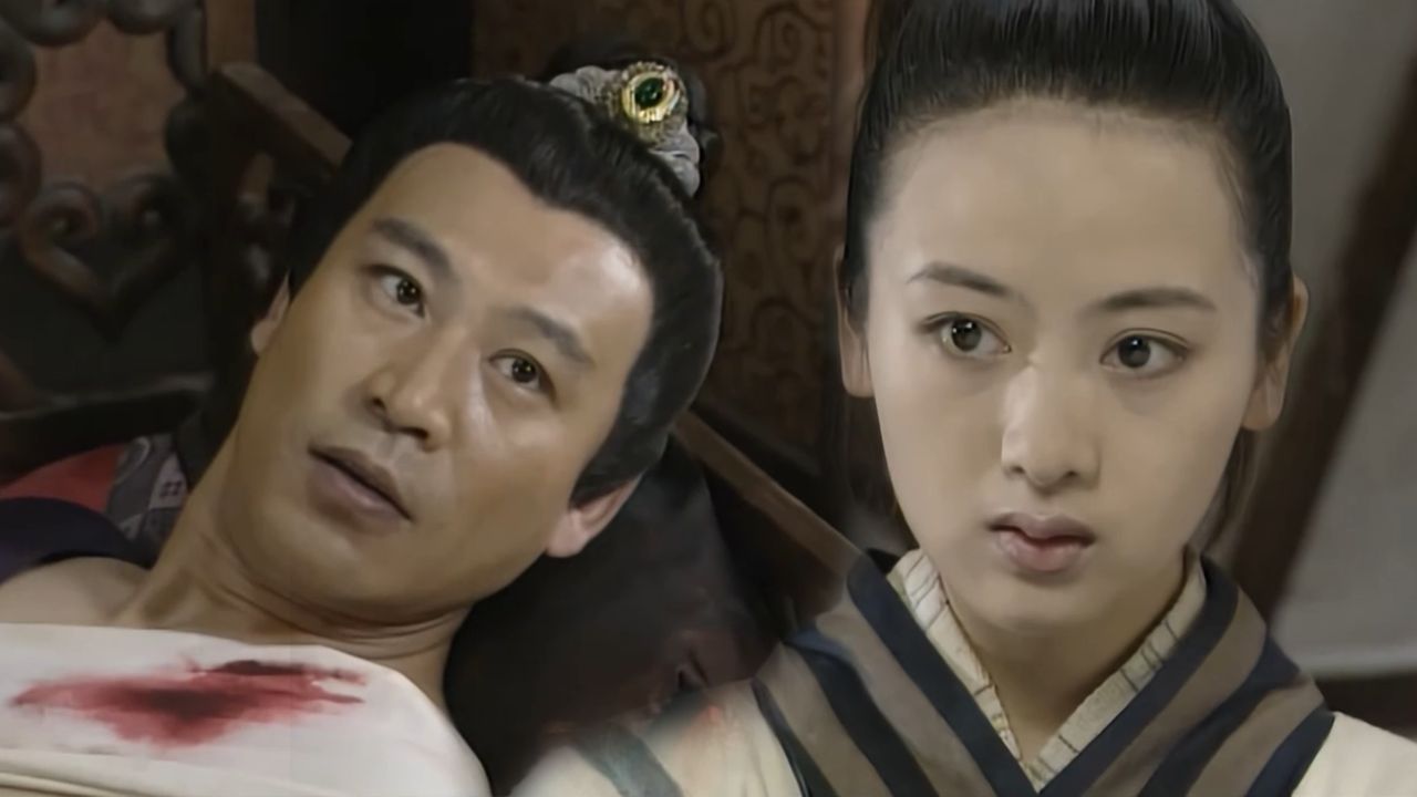 杜冰雁女扮男装照顾受伤的袁不屈,二人渐渐有了好感