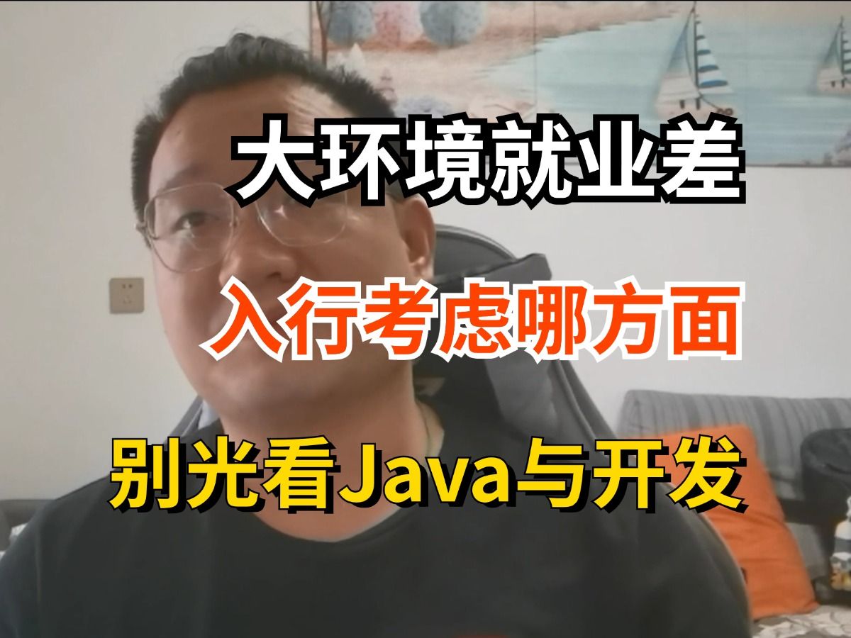 大环境就业差!还值得入行软件测试或者Java开发做程序员吗?主流编程语言该如何选择?毕业生又如何职业规划?哔哩哔哩bilibili