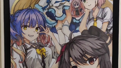 手绘柚子社天使纷扰全家福ciallo～(∠99ω  )