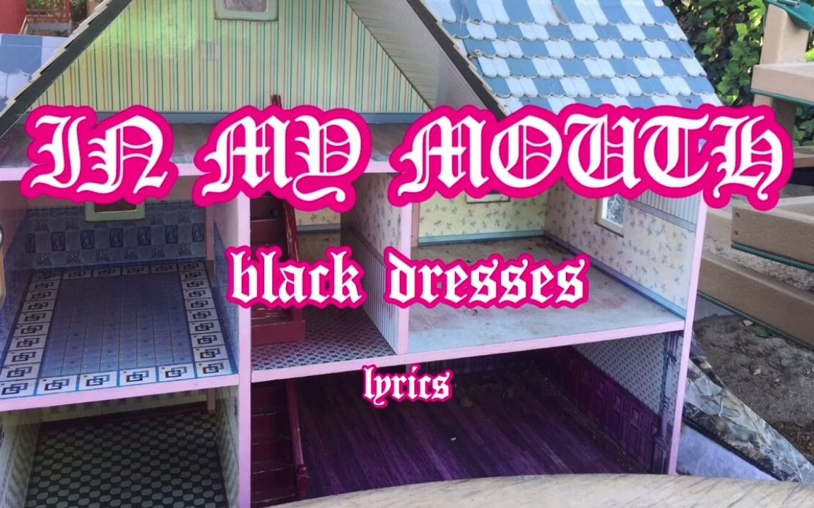 [图]【搬运】in my mouth - black dresses (lyrics)