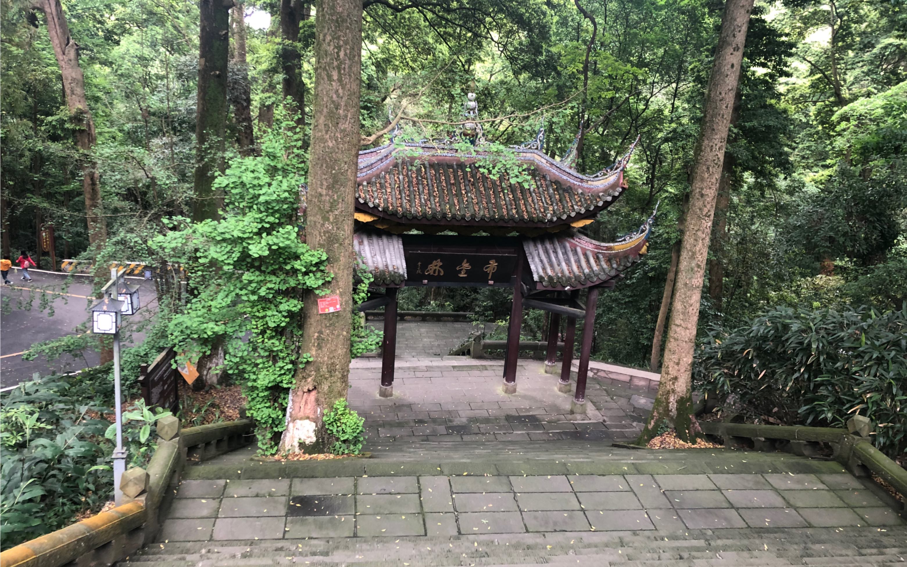 80後的床車日記 來到峨眉山伏虎寺 這裡太冷