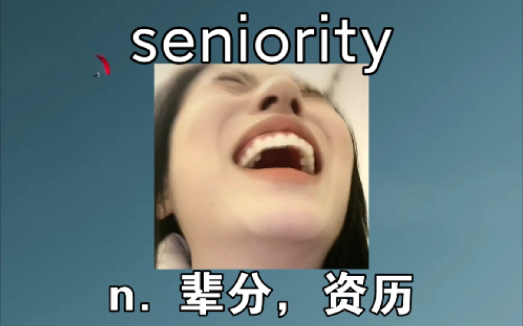 [四六级词汇] seniority:n. 辈分,资历,长辈 《关于有个年龄比我小的叔叔》哔哩哔哩bilibili