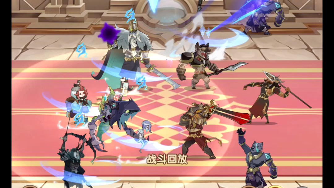 剑与远征19-23 无白卡戴蒙主c骨弓单紫sp剑圣通关