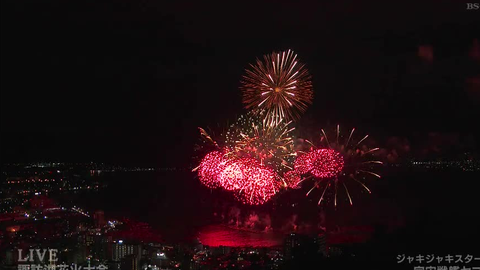 感動生中継 長岡大花火19 鎮魂と平和への祈り 8 3 哔哩哔哩 Bilibili