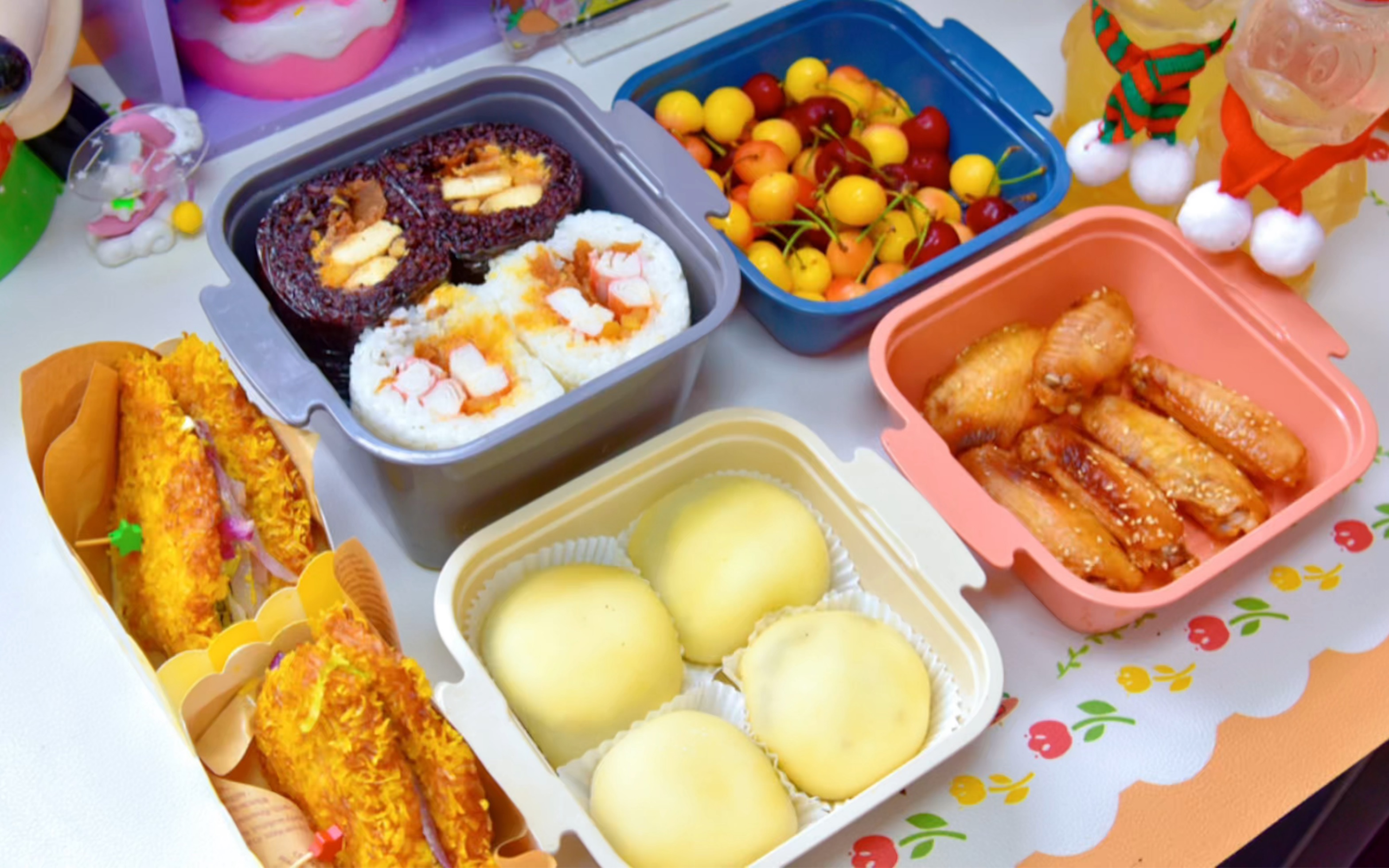 和大韩童鞋的出游便当!