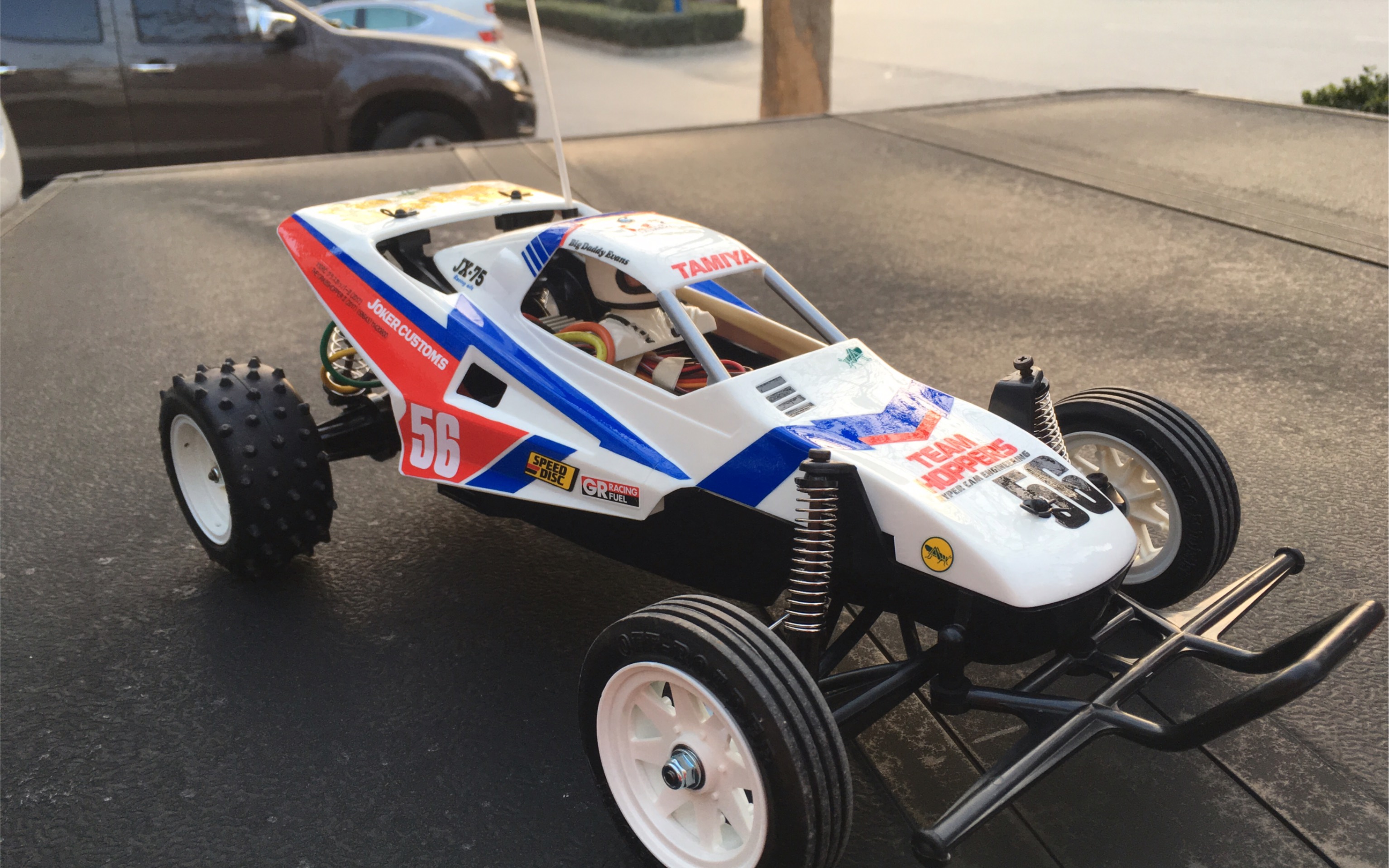 田宫tamiya草蜢蚱蜢thegrasshopperii装完试车