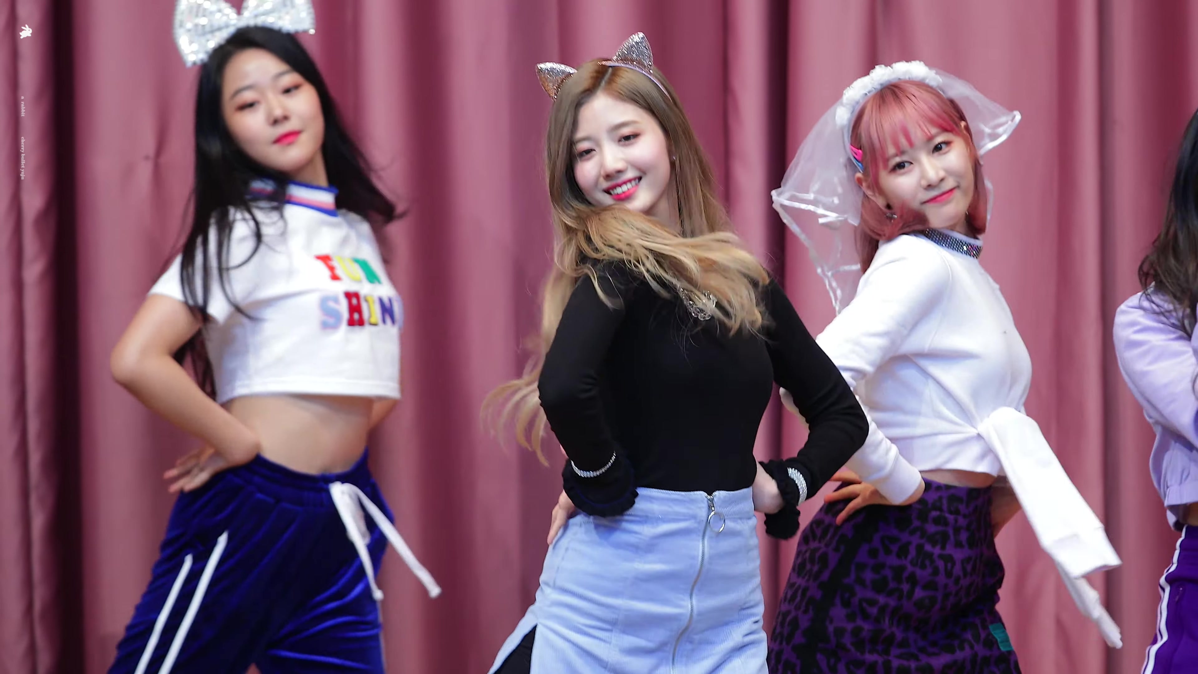 韩国女团cherry bullet的饭拍视频4部