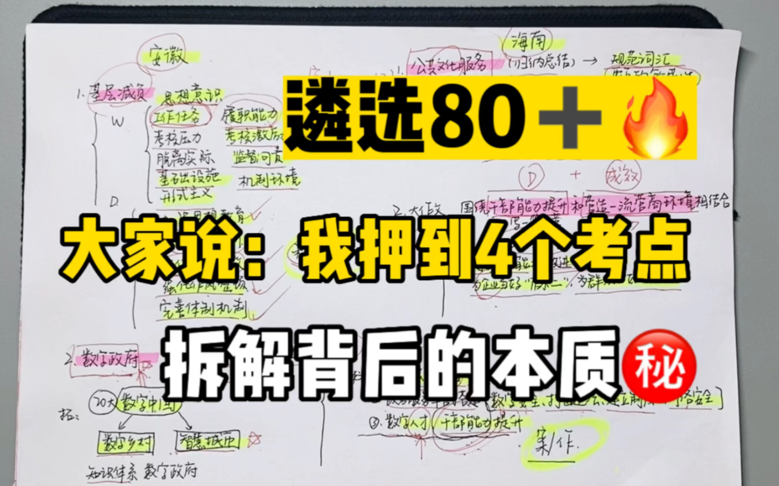 11.19遴选申论|即将考试的朋友速进,押题考点基层减负、数字政府、公共文化服务、优化营商环境哔哩哔哩bilibili