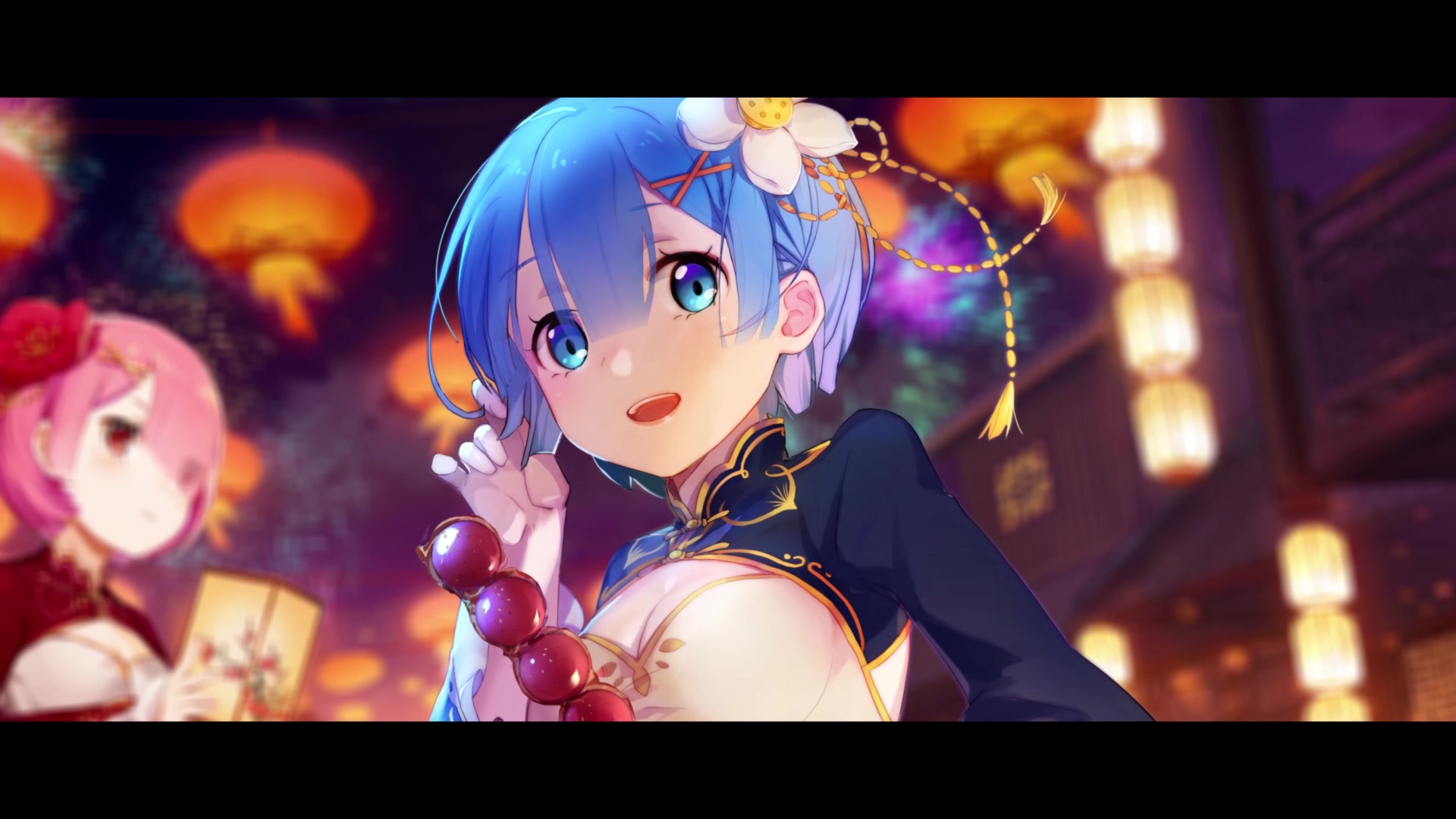 《从零开始的异世界生活-无限》拉姆,雷姆旗袍pv