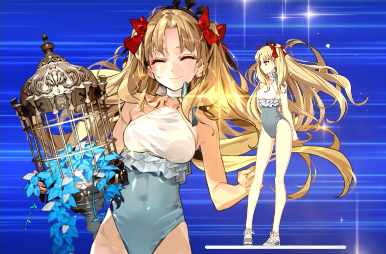 【fgo 4k60帧】泳装艾蕾宝具 攻击模组演示