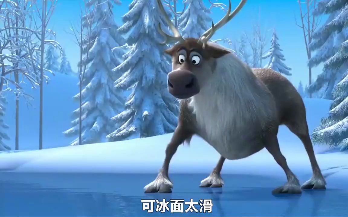 冰雪驯鹿波比图片