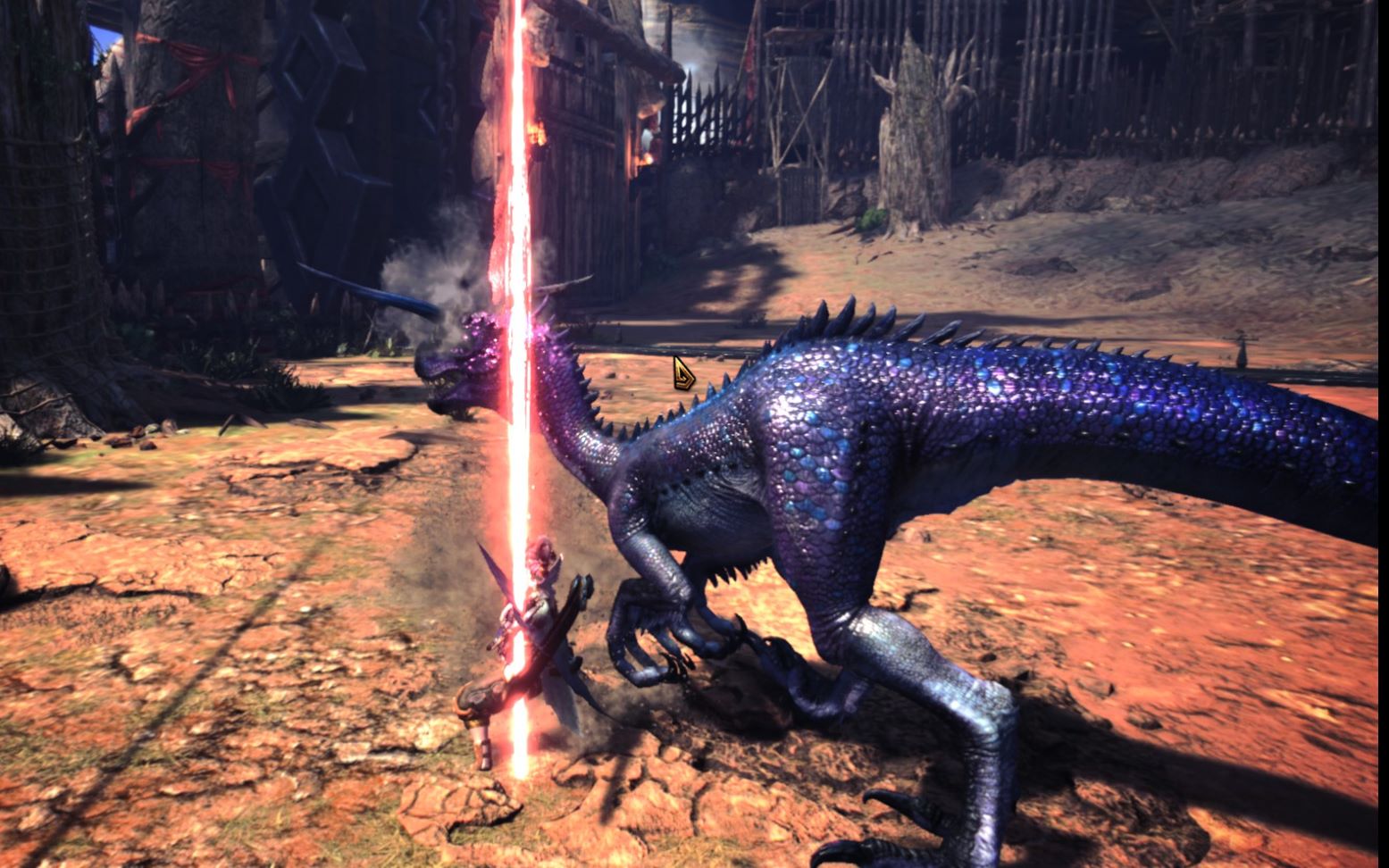 怪物猎人世界斗技场眩鸟太刀单人a 428_哔哩哔哩 (゜-゜)つロ 干杯~-