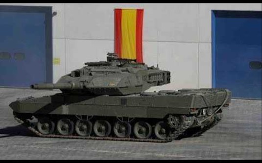 [图]西班牙 豹2 CARRO DE COMBATE LEOPARD 2 E DELEJERCITo ESPAÑOL.