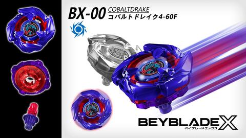 BX-00 Cobalt Drake 4-60F (RARE) | Beyblade X