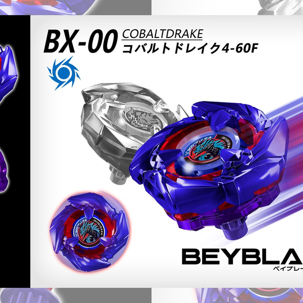 BX-00 Cobalt Drake 4-60F (RARE) | Beyblade X