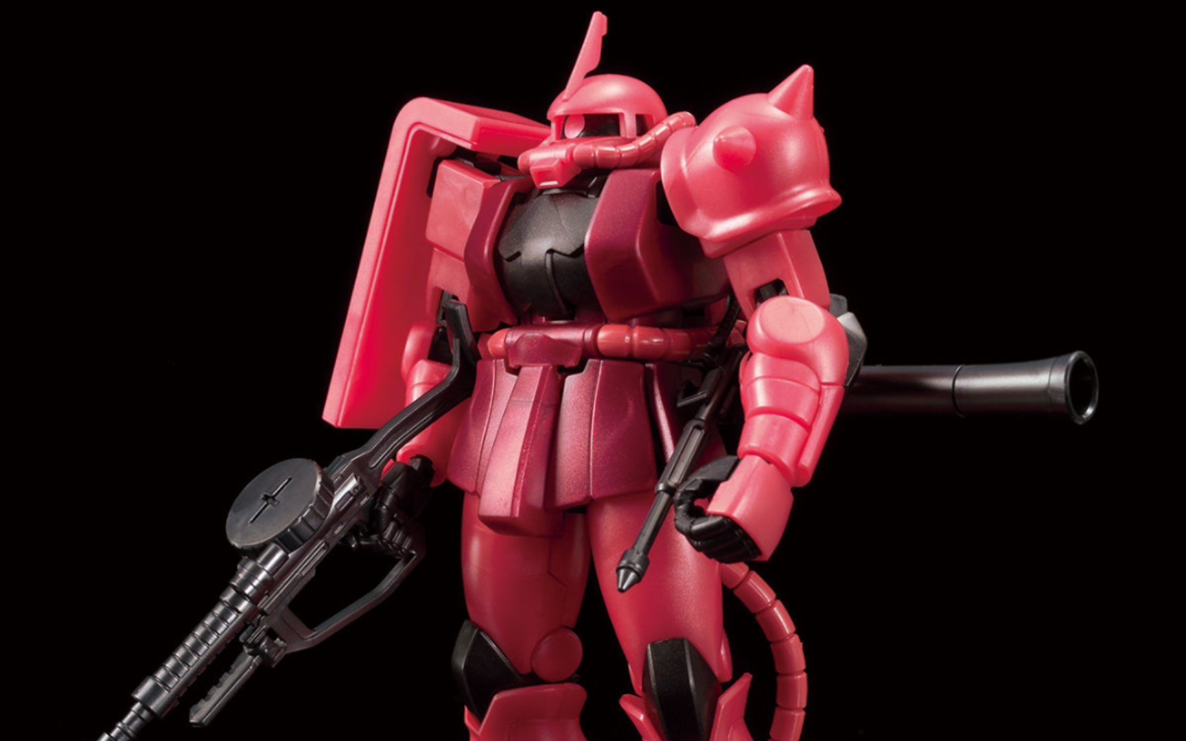 高达基地限定夏亚红扎古开箱测评分享