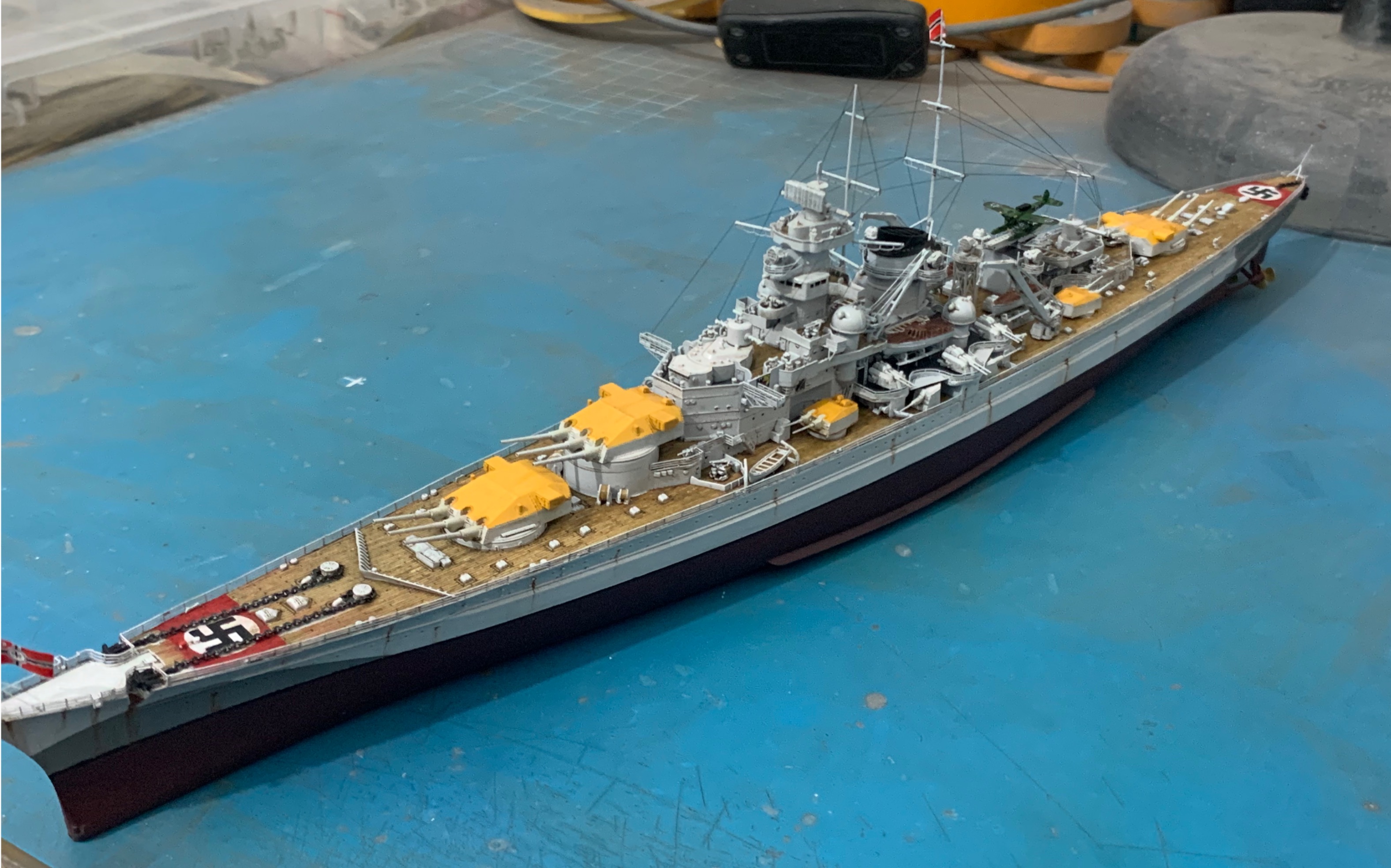 鷹翔1/700格奈森瑙號戰列巡洋艦_嗶哩嗶哩_bilibili