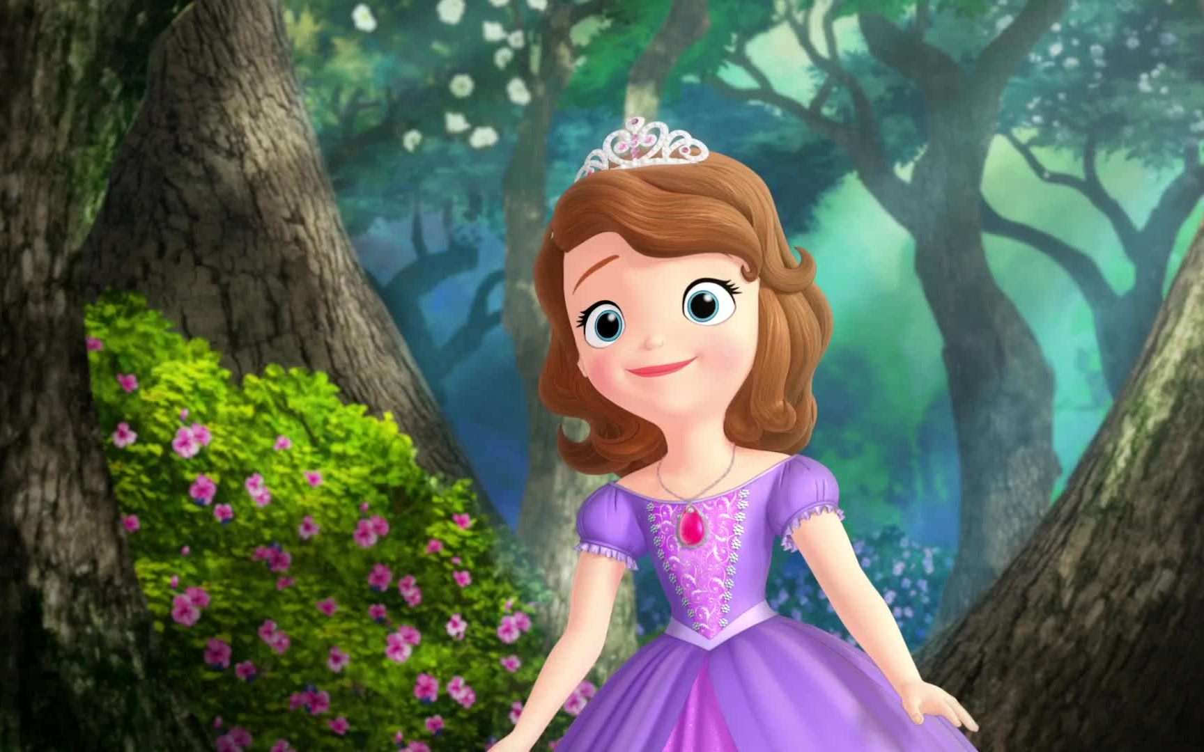 小女孩爱的迪shi尼英语动画【sofia the first小公主索菲亚】全1