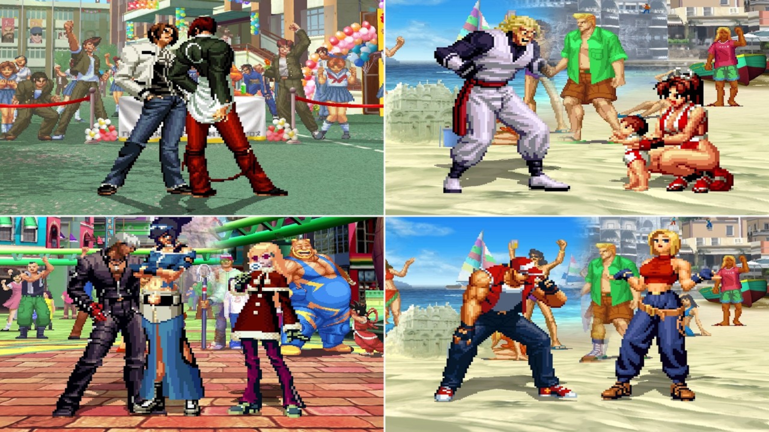 拳皇2002 全角色 特殊开场动画