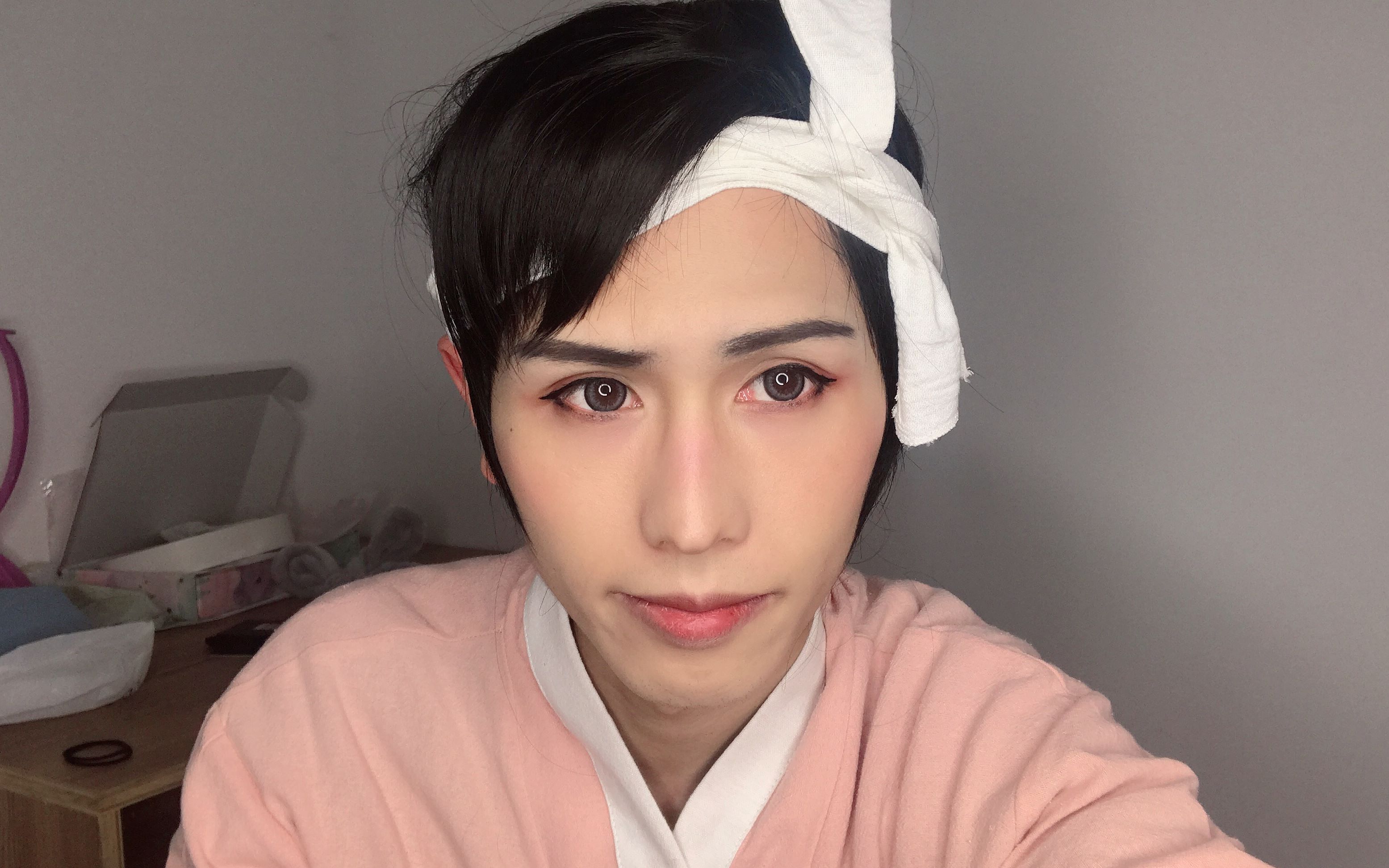 野画集小画家cos妆面