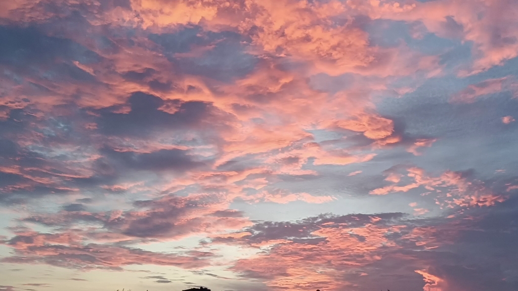 粉红色的夕阳粉红色的回忆