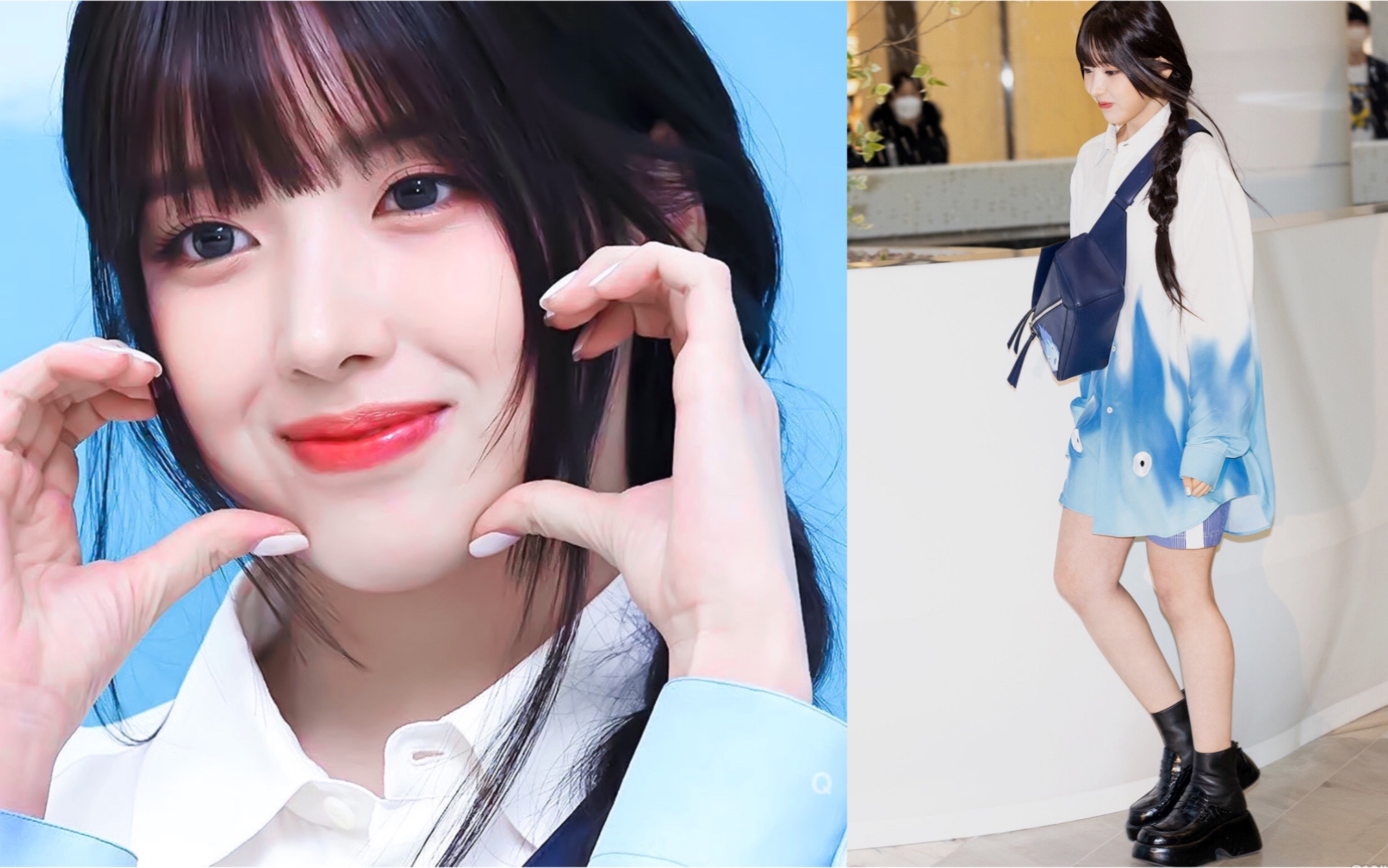 【金智羽jiwoo】真的瘦了!立马美上热搜