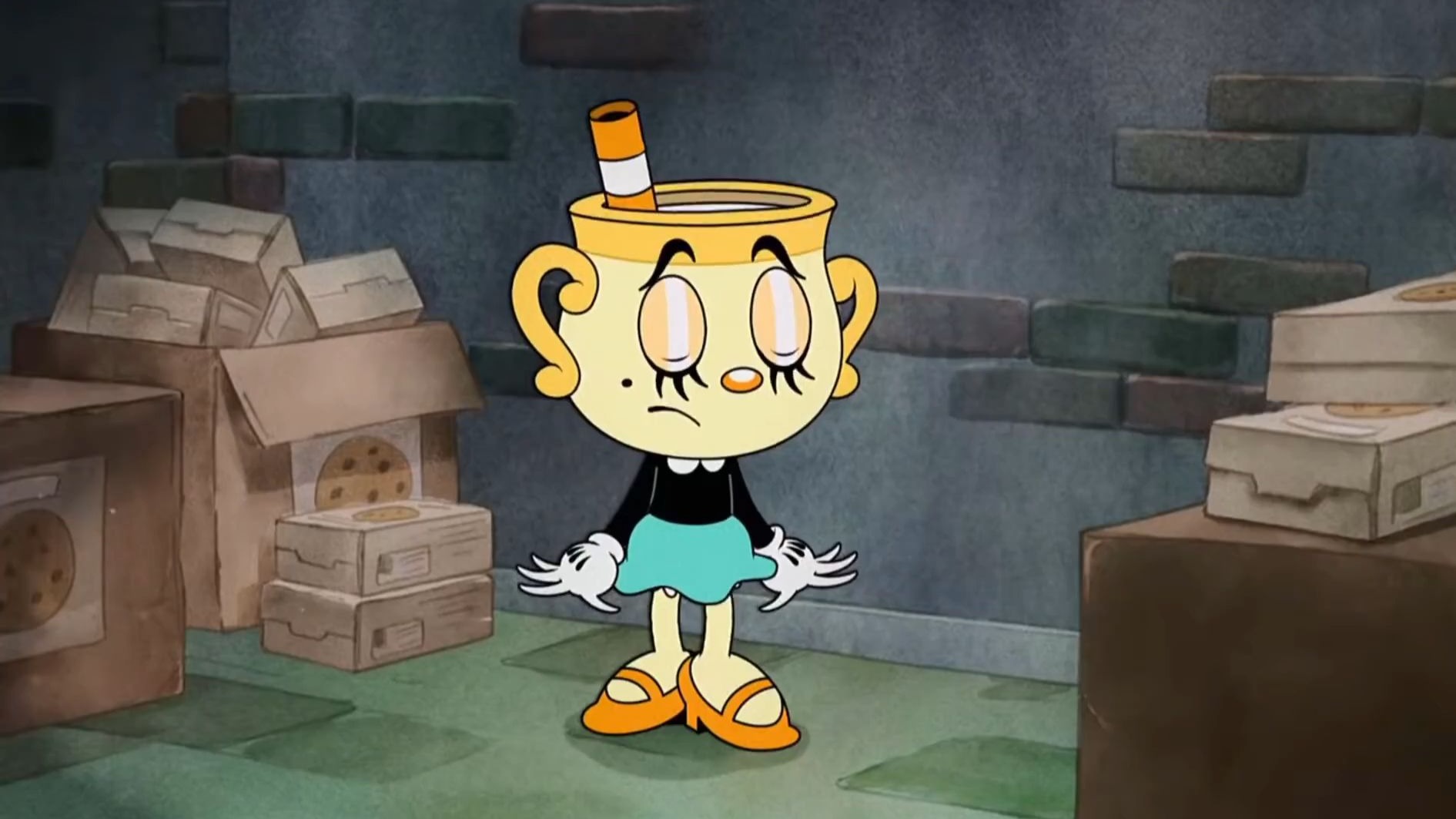 橡皮管动画平台跳跃射击游戏《茶杯头 ☕ cuphead》游戏 / 动画