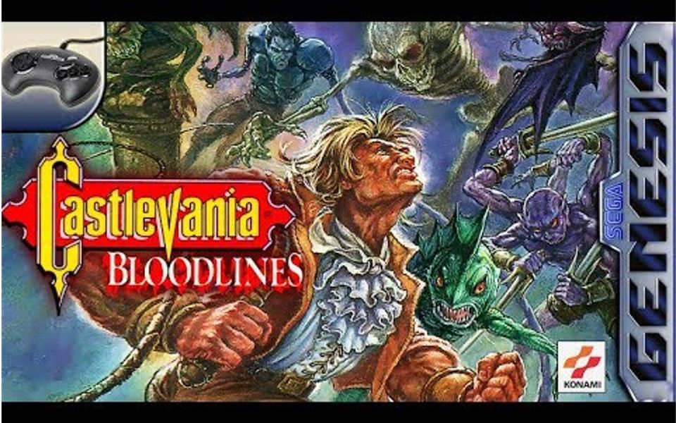 sega genesis版《恶魔城:血族》全程通关