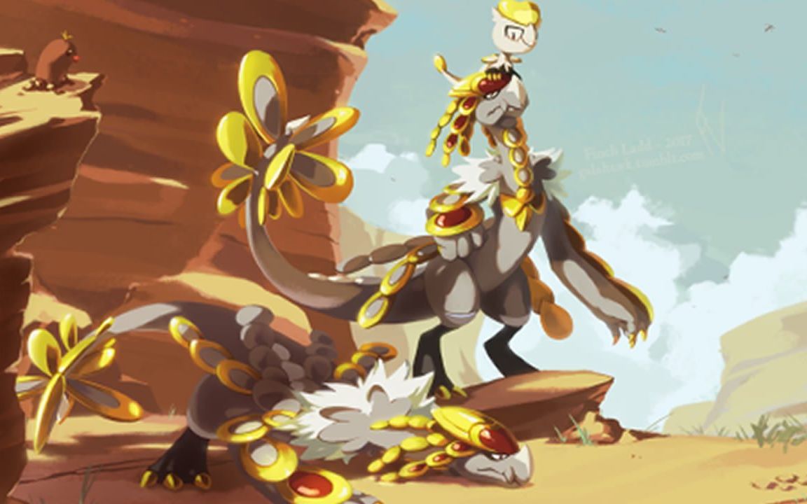 【宝可梦单打】杖尾鳞甲龙!