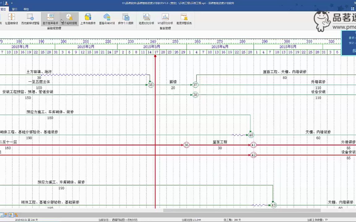 【品茗智绘进度计划软件】2.0版本管控模块演示哔哩哔哩bilibili
