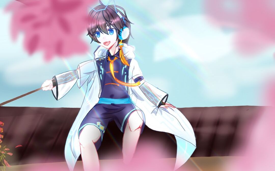 【指绘/绘画过程】画一个春节限定洛少爷!