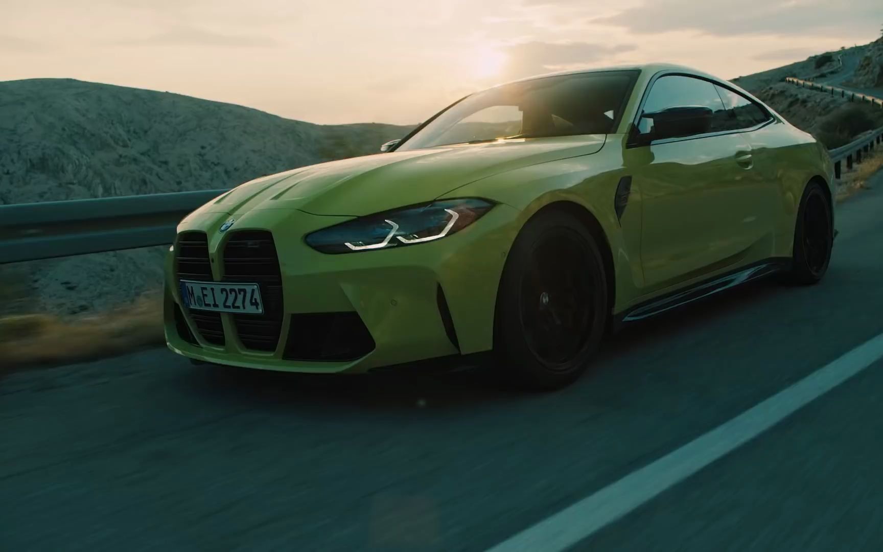 超大鼻孔! 2021款宝马m4是你的菜么