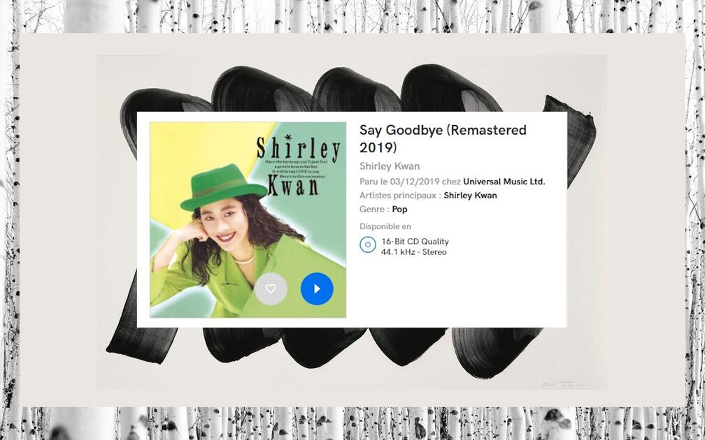 Hi-Res]關淑怡- Say Goodbye (1989/2019)_哔哩哔哩_bilibili
