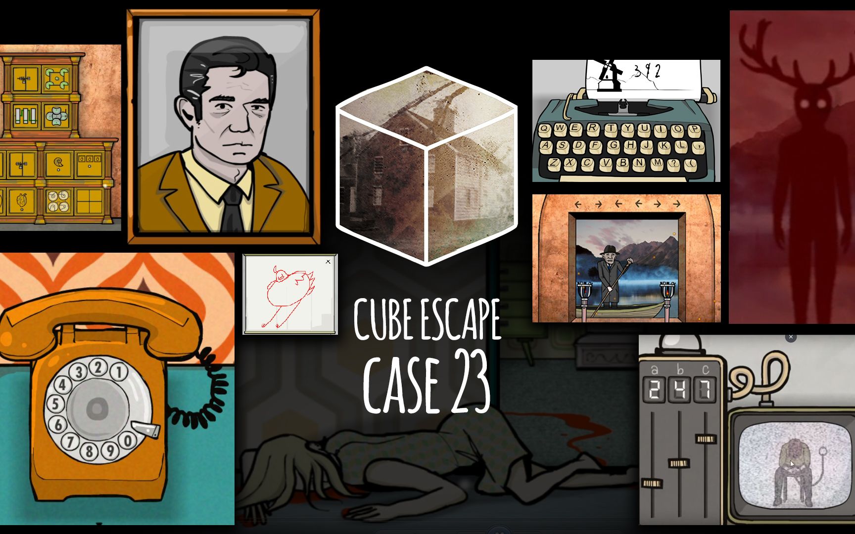 方块逃脱合辑 =Cube Escape: Case 23=哔哩哔哩bilibili