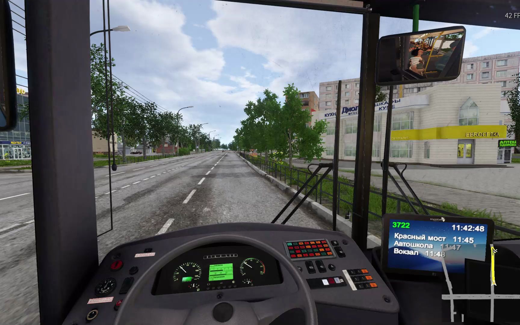 [图]Bus Driver Simulator 2019浅试一下