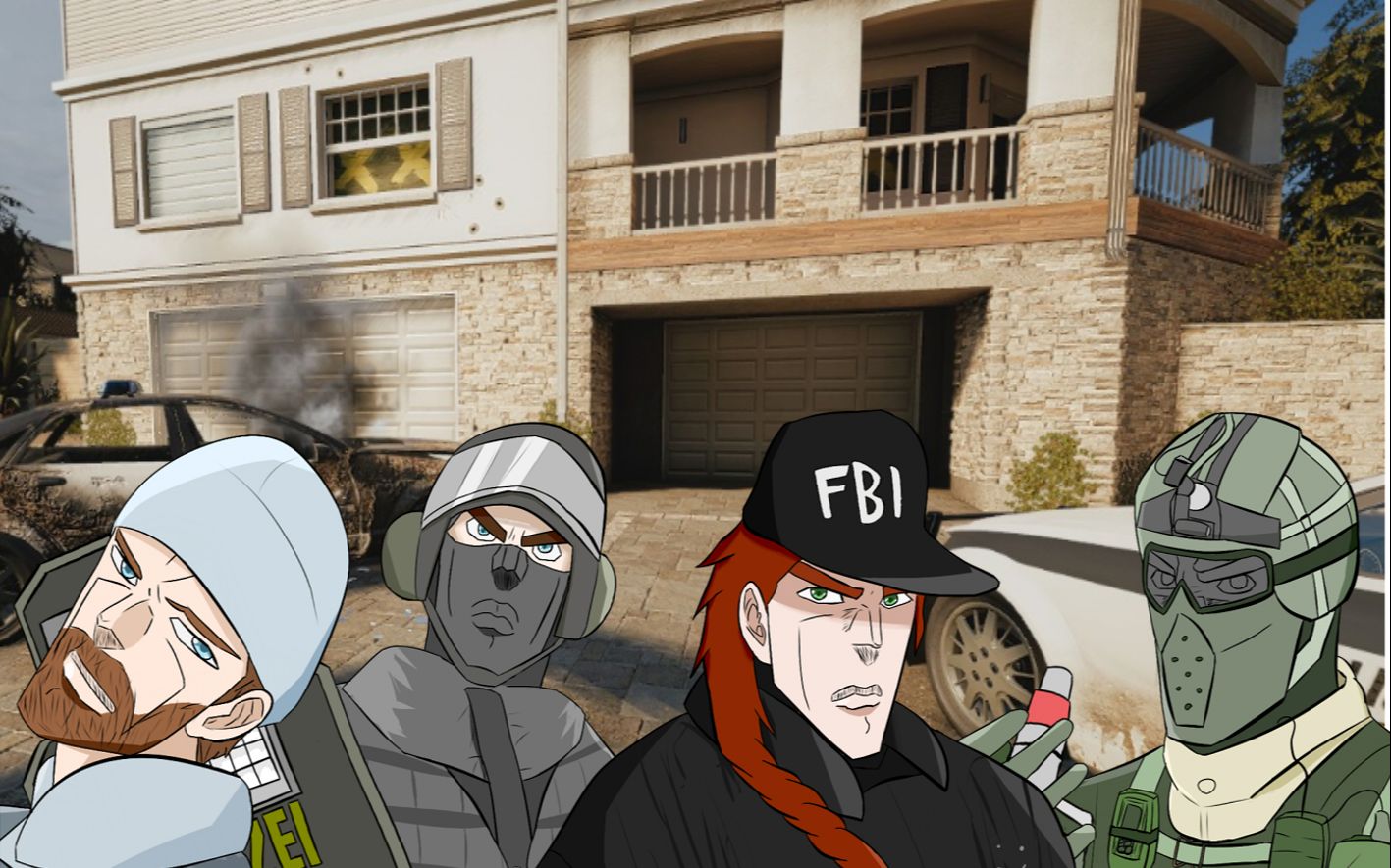 【r6 & jojo】彩虹小队反恐删减片段