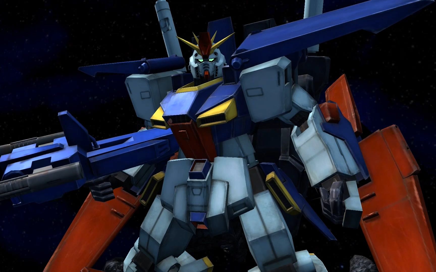 机动战士高达zz:捷多驾驶zz高达,拿的是火炬吗?